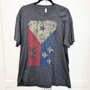 50/50 | Acadiana Vintage Graphic Tee Size XL